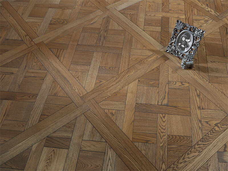 Модульный паркет COSWICK Дуб Версаль Марсель 19.05х635х635 мм,  твердый воск комби, 2-х сл